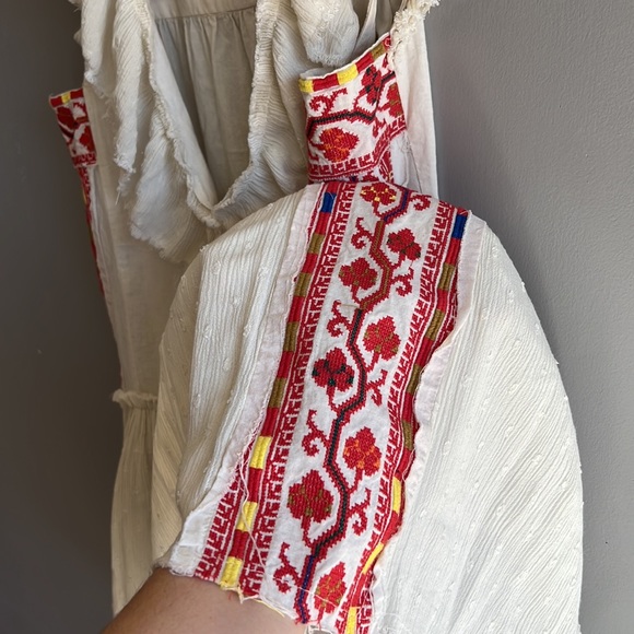 Free people mini glow embroidered dress size XS great  condition - Picture 8 of 8